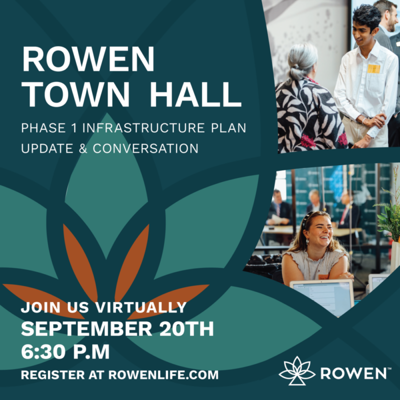 Rowen Virtual Town Hall – September